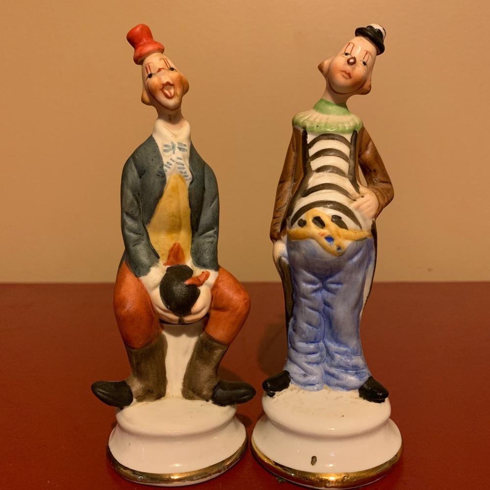 Vintage Ceramic Clowns